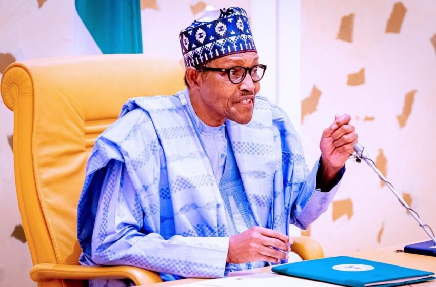  Buhari receives 2022 budget from National Assembly, to sign document Friday