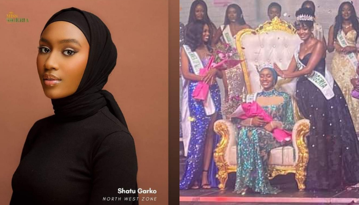  18-year-old hijab wearing model Shatu Garko wins Miss Nigeria 2021