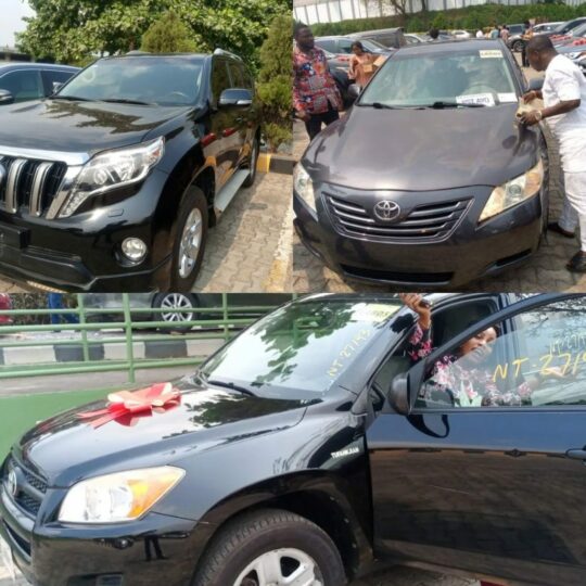  Christ Embassy’s Pastor Oyakhilome gifts 50 exotic cars to church staff (Photos)