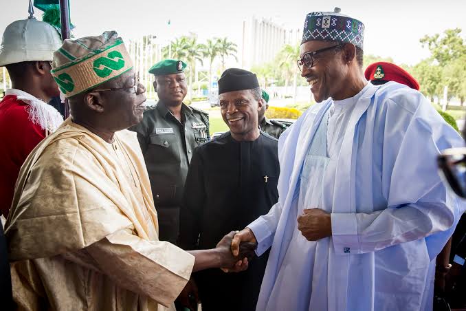  Tinubu officially informs Buhari, Osinbajo of 2023 Presidential Ambition