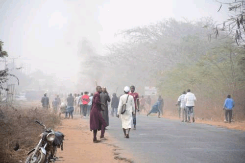  Many injured as Muslim parents protest against rejection of Hijab-wearing students at Baptist School In Kwara