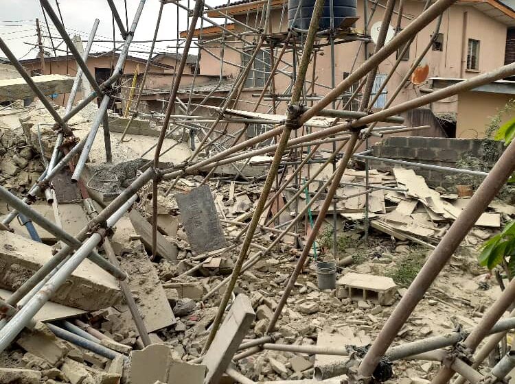 One dead as another building collapses in Lagos