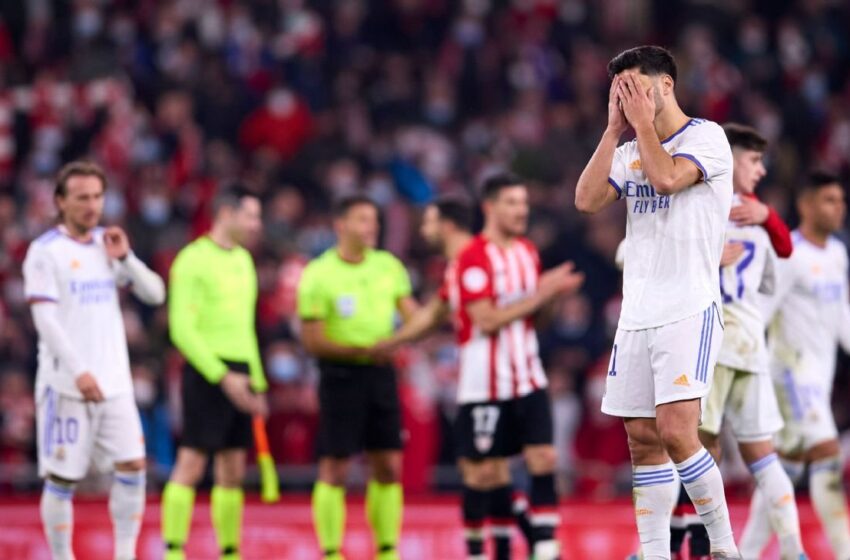  Real Madrid’s treble dreams end with Copa del Rey exit