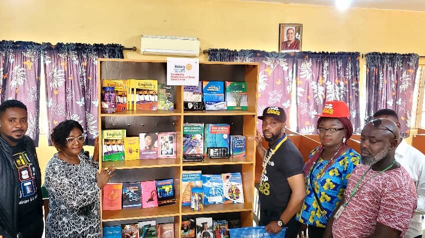  Rotary Club donate books, computer sets to Ojodu Schools 