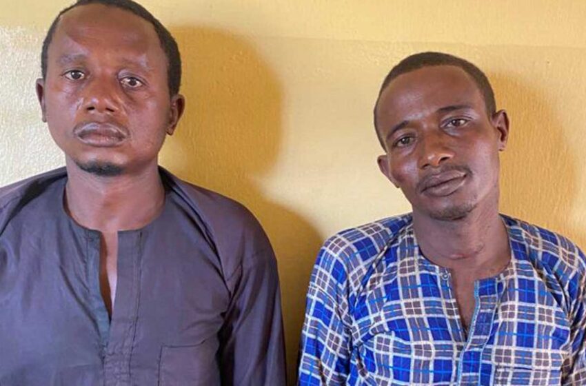  Police arrest two members of wanted kidnap syndicate in Ogun.        