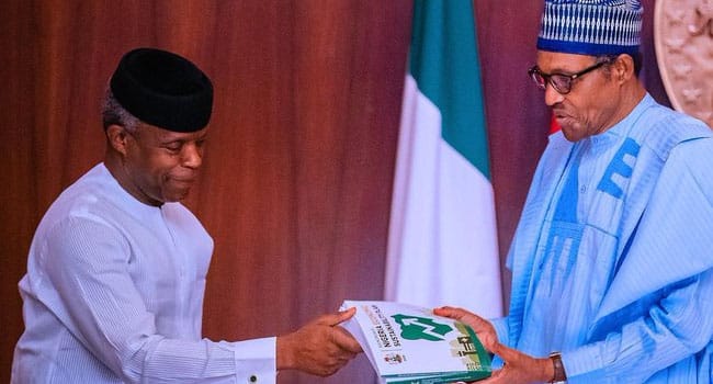  Buhari hands over to Osinbajo, jets out to UK