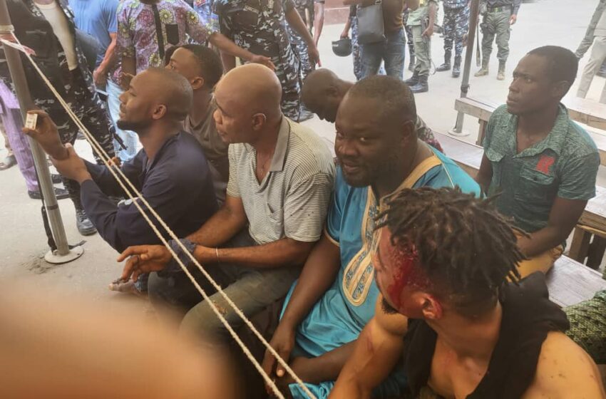  LASG arrests property owner, thugs who attacked government officials on Friday