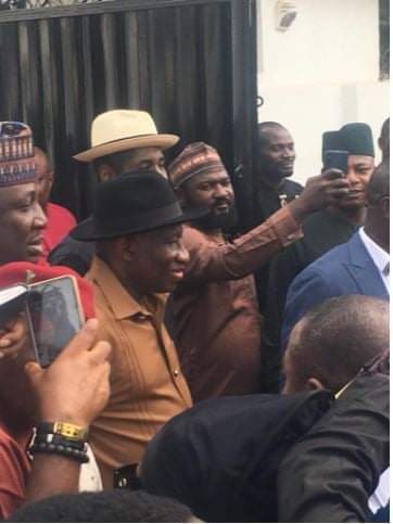  2023: Jonathan tells protesters to watch out as he continues political processes