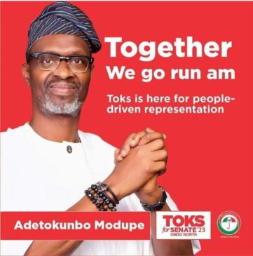  Popular PR guru, Tokunbo Modupe wins PDP senatorial ticket in Ondo