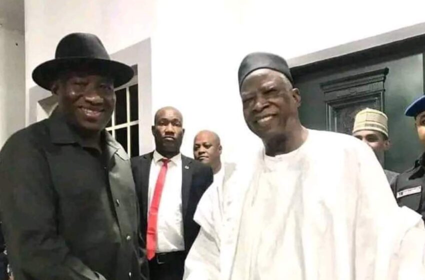  2023: Jonathan meets APC chairman, Adamu after Miyetti Allah buys presidential form