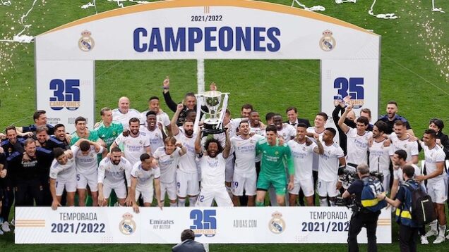 Real Madrid wins record 35th LaLiga title in style