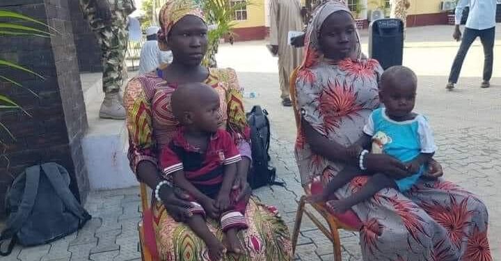  Chibok Girls: Two Captives return with two sons after 9years
