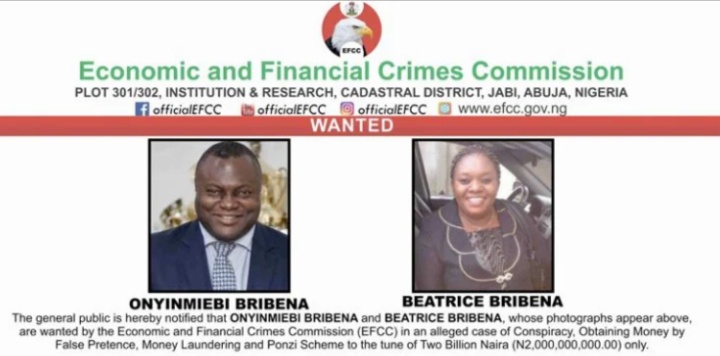  Fraud: EFCC declares Pastor, wife wanted