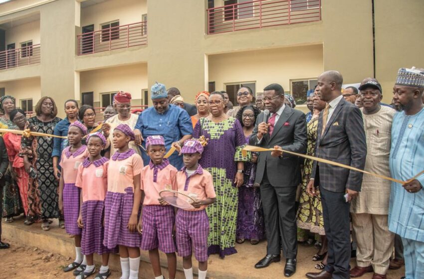  Redeemed Church donates school building to Lagos Government