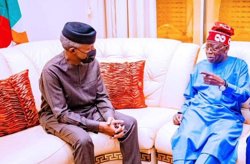  ‘Quick recovery my good friend’ – Tinubu reacts as Osinbajo undergoes surgery
