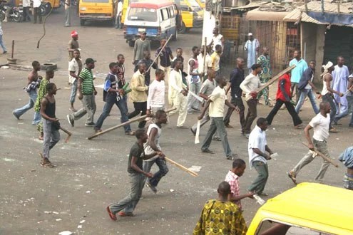  Hoodlums invade Catholic Church, steal PVC Reg Machines in Lagos