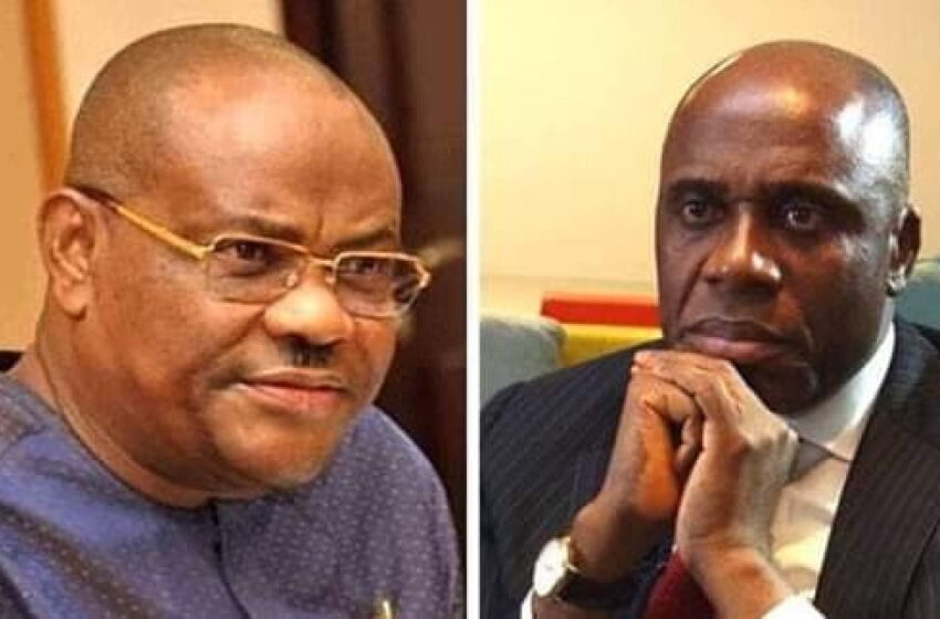  ‘Karma is visiting you’ – Gov Wike told to apologize to former boss, Amaechi