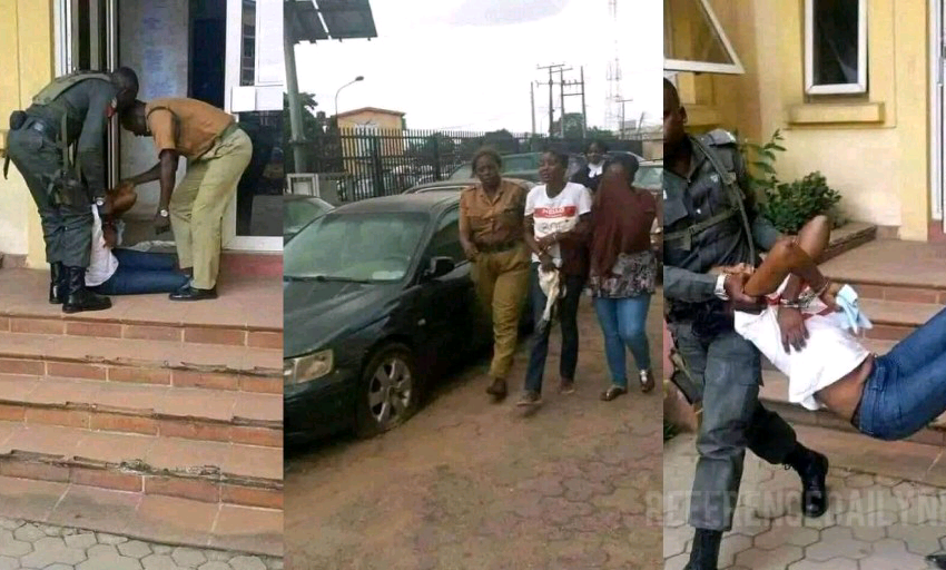  Lady collapses inside Lagos court after getting death sentence