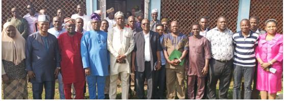  Technical Implementation Committee visits LASUSTECH on Mock Resource Verification