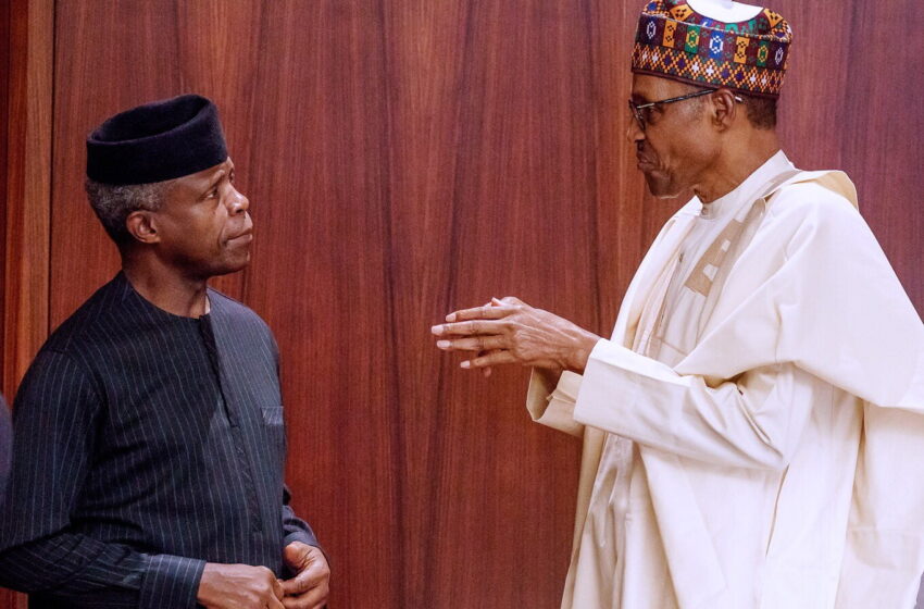  Foreign trips: Buhari, Osinbajo under fire for leaving Nigeria same time