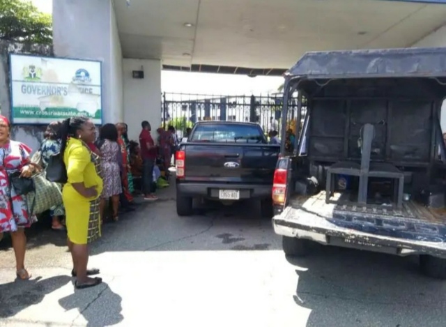  After 2 months abroad, Gov Ayade returns, locks out workers