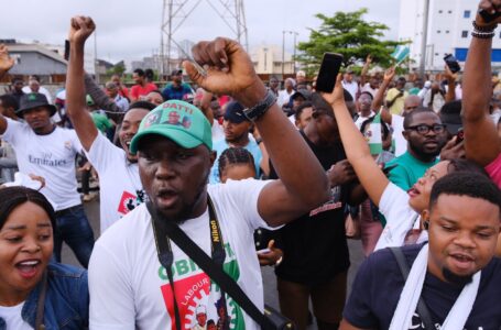 Supporters of Peter Obi, ‘Obidients’ defy police, stage rally at Lekki