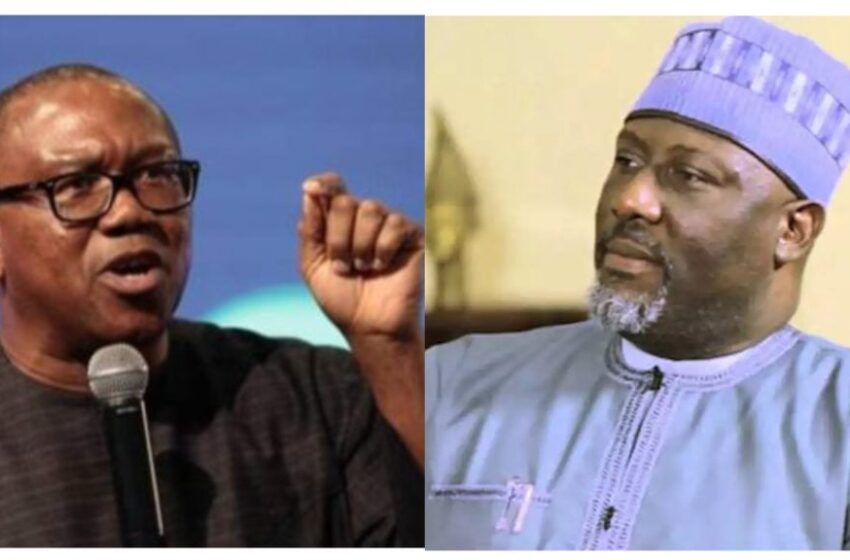  Presidency: ‘I have taken enough from you’ – Peter Obi angrily confronts Dino Melaye