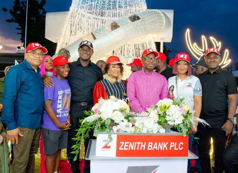  Xmas/New Year: Zenith Bank lights up Ajose Adeogun