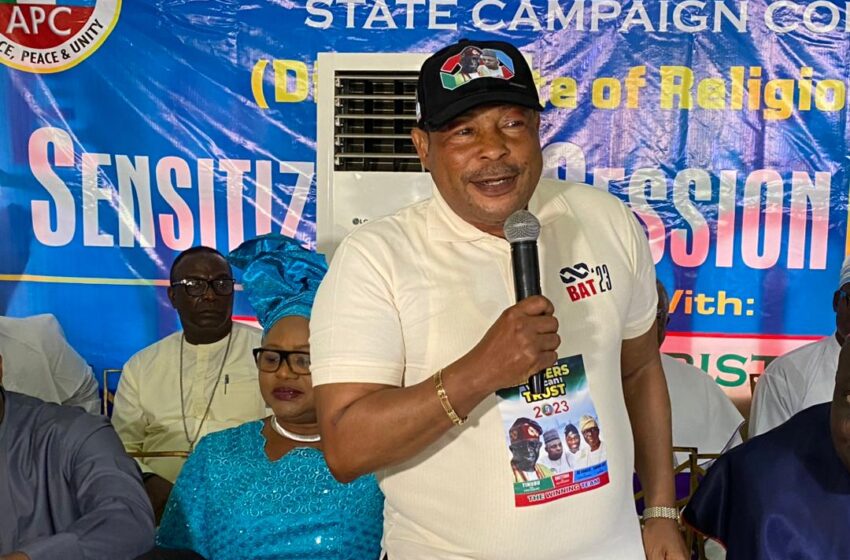 2023: Lagos APC-PCC engages Christians for support