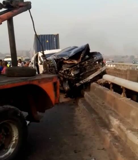  One dies, LASMA rescues others in multiple accident on Kara Bridge