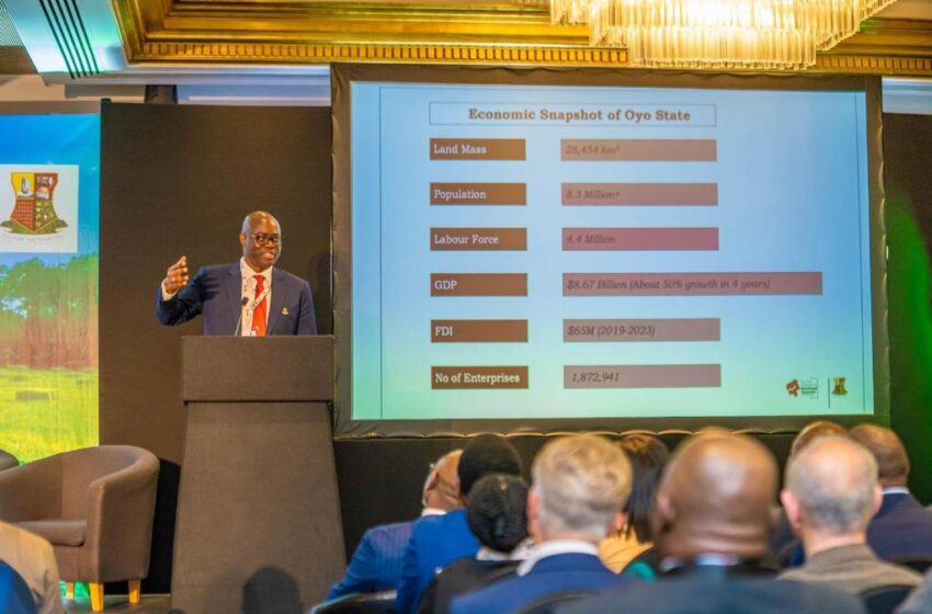  Traditional rulers, Dotun Sanusi, gov Makide, other businessmen woo investors at London summit