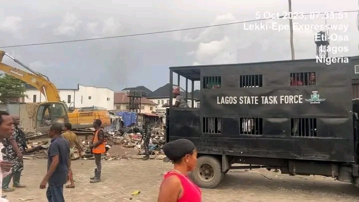  Lagos Task Force demolishes criminal hideout, 15 suspects arrested