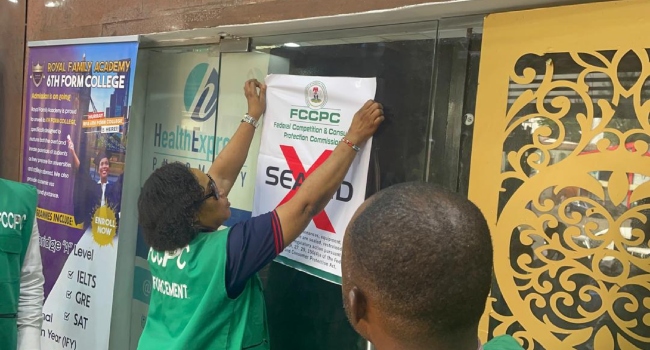  FCCPC seals popular 4U supermarket in abuja over unfair practices