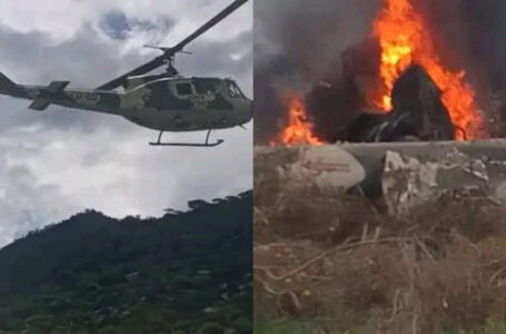 JUST IN: Kenya Chief Of Defence Forces, eight others involved in helicopter crash