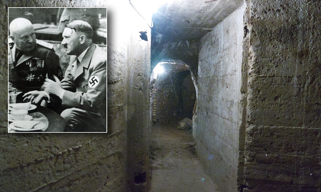 Under the Palazzo Venezia the last bunker of Mussolini