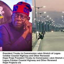 Tinubu commissions first section of Lagos-Calabar coastal highway