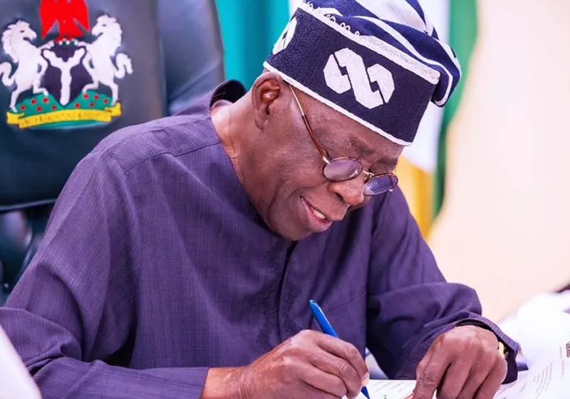 Tinubu signs four tax reform bills to law