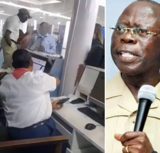 Oshiomhole protests Airline operator’s policy, halts Lagos Flight Take-Off