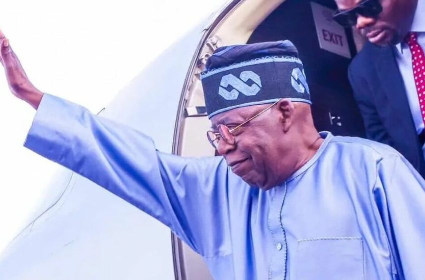 Tinubu ends two weeks official trip to Japan, Brazil, returns to Abuja