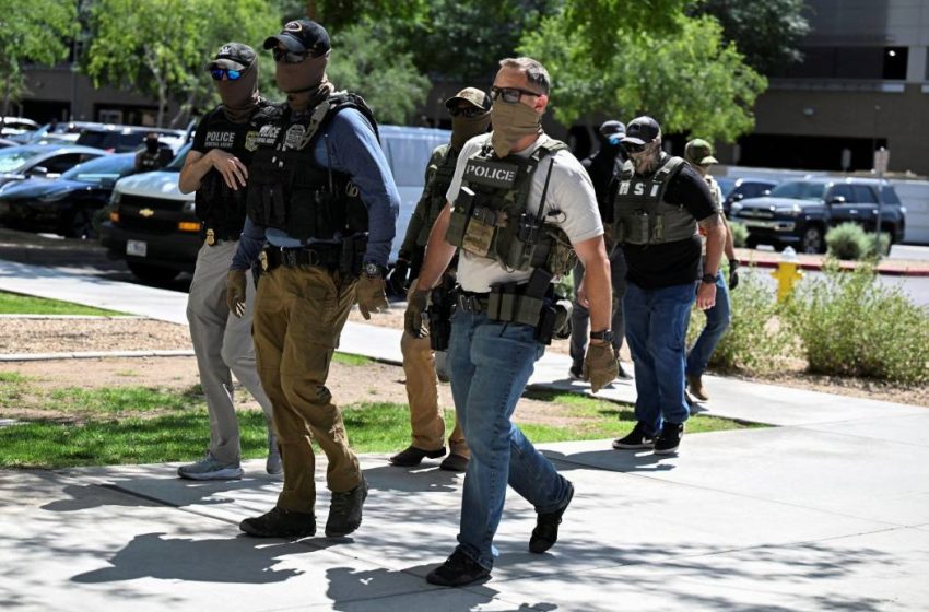 Trump hiring armed agents to arrest visa, green card, work permits violators.